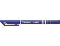 Liner, 0,3 mm, STABILO "Sensor", modrý