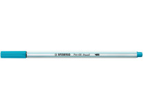 Vláknová fixka, STABILO "Pen 68 brush", baby modrá