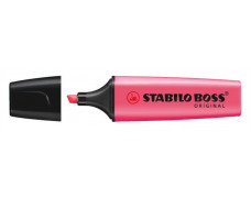 Zvýrazňovač, 2-5 mm, STABILO "Boss", ružový