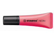 Zvýrazňovač, 2-5 mm, STABILO "Neon", ružový