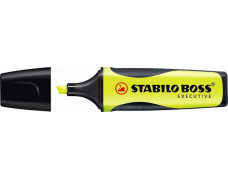 Zvýrazňovač, 2-5 mm, STABILO "Boss Executive", žltý