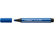 Fixka, 1-5 mm, zrezaný hrot, STABILO "Pen 68 MAX", ultramarínová modrá