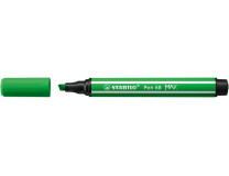 Fixka, 1-5 mm, zrezaný hrot, STABILO "Pen 68 MAX", listovo zelená
