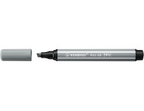 Fixka, 1-5 mm, zrezaný hrot, STABILO "Pen 68 MAX", sivá