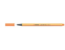 Liner, 0,4 mm, STABILO "Point 88", neónový oranžový