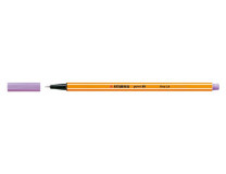 Liner, 0,4 mm, STABILO "Point 88", pastelovo fialový
