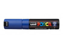 Dekoračný popisovač, 8 mm, UNI "Posca PC-8K", modrá
