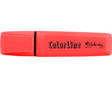 Zvýrazňovač, 1-5 mm, VICTORIA OFFICE, "ColorLine", ružová