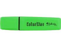 Zvýrazňovač, 1-5 mm, VICTORIA OFFICE, "ColorLine", zelená