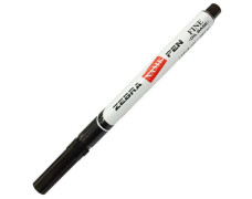 Permanentný popisovač, 1,5 mm, kuželový, ZEBRA "Name Pen Fine", čierny