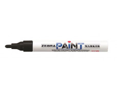 Lakový popisovač, 3 mm, ZEBRA "Paint marker", čierna