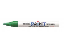 Lakový popisovač, 3 mm, ZEBRA "Paint marker", zelená