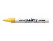 Lakový popisovač, 3 mm, ZEBRA "Paint marker", žltá