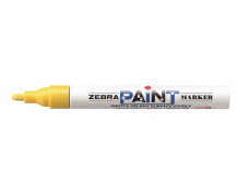Lakový popisovač, 3 mm, ZEBRA "Paint marker", žltá