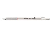 Mechanická ceruzka, 0,7 mm, ROTRING "Rapid Pro", strieborná