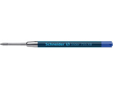 Náplň do guľôčkových pier, 0,7 mm, SCHNEIDER "Slider 755 XB", modrá