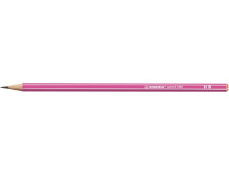 Grafitová ceruzka, HB, šesťhranná, STABILO "Pencil 160", ružová