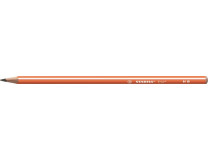 Grafitová ceruzka, HB, trojhranná, STABILO "Trio Neon", oranžová