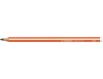 Grafitová ceruzka, HB, trojhranný tvar, hrubá, STABILO "Trio thick", oranžová