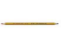 Poštová ceruzka, KOH-I-NOOR "3433", červená-modrá