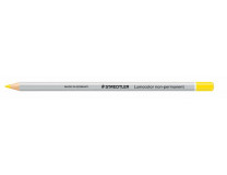 Farebná ceruzka, šesťhranná, na všetky povrchy, nepermanentná (omnichrom), STAEDTLER "Lumocolor 108", žltá