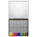 Akvarelové ceruzky, sada, šesťhranné, plechová krabička STAEDTLER "Karat® aquarell 125", 24 rôznych farieb