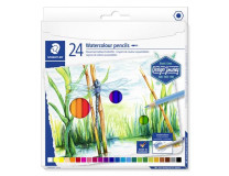 Akvarelové ceruzky, sada, šesťhranné, STAEDTLER® "146 10C", 24 rôznych farieb