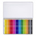 Farebné ceruzky, sada, trojhranné, kovová krabica,STAEDTLER "Ergo Soft 157", 36 rôznych farieb