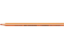 Farebné ceruzky, trojhranné, hrubé, STABILO "Trio thick", oranžová