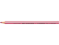 Farebné ceruzky, trojhranné, hrubé, STABILO "Trio thick", ružová