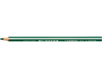 Farebné ceruzky, trojhranné, hrubé, STABILO "Trio thick", zelená
