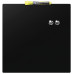 Odkazová tabuľa, magnetická, popisovateľná, čierna, 36x36 cm, NOBO/REXEL