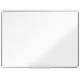 Biela tabuľa, smaltovaná, magnetická, 90x60cm, hliníkový rám, NOBO "Premium Plus"