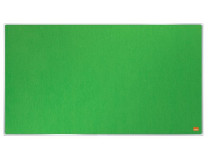 Textilná tabuľa, širokouhlá,40"/89x50cm, hliníkový rám, NOBO "Impression Pro", zelený