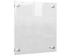 Poznámková tabuľa, akrylová, nástenná, 30x30 cm, NOBO "Home", priehľadná