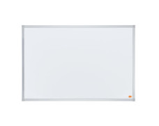 Biela tabuľa, magnetická, 90x60 cm, hliníkový rám, NOBO "Essentials"