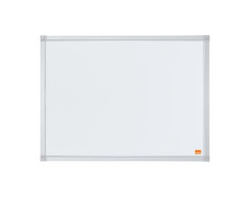 Biela tabuľa, magnetická, smaltovaná, hliníkový rám, 60x45 cm, NOBO "Essentials"