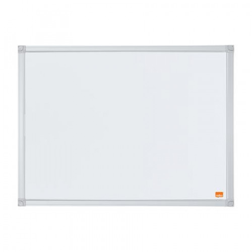 Biela tabuľa, magnetická, smaltovaná, hliníkový rám, 60x45 cm, NOBO &quot;Essentials&quot;