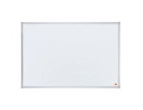 Biela tabuľa, magnetická, smaltovaná, hliníkový rám, 90x60 cm, NOBO "Essentials"