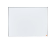 Biela tabuľa, magnetická, smaltovaná, hliníkový rám, 120x90 cm, NOBO "Essentials"