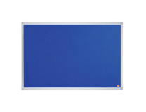 Odkazová tabuľa, hliníkový rám, 90x60 cm, NOBO "Essentials", modrá