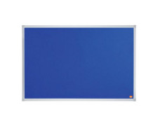 Odkazová tabuľa, hliníkový rám, 90x60 cm, NOBO "Essentials", modrá