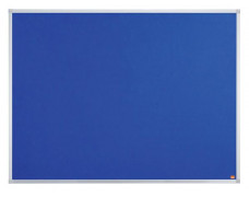 Odkazová tabuľa, hliníkový rám, 120x90 cm, NOBO "Essentials", modrá