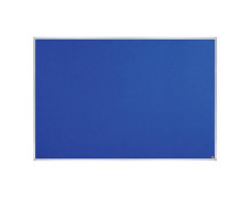 Odkazová tabuľa, hliníkový rám, 180x120 cm, NOBO "Essentials", modrá