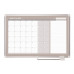 Mesačná plánovacia tabuľa, magnetická, 90x60 cm, VICTORIA VISUAL