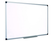 Biela tabuľa, nemagnetická, 90x120 cm, hliníkový rám, VICTORIA