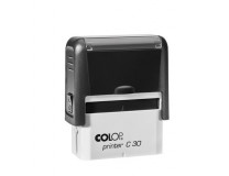 Pečiatka, COLOP "Printer C 30", s modrým náhradným vankúšom
