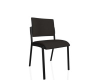 Konferenčná stolička Kubic, čierna