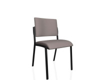 Konferenčná stolička Kubic, sivá