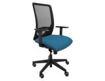 Kancelárska stolička DUCK SYN svetlo modrá (Bombay 57) + podrúčky P44